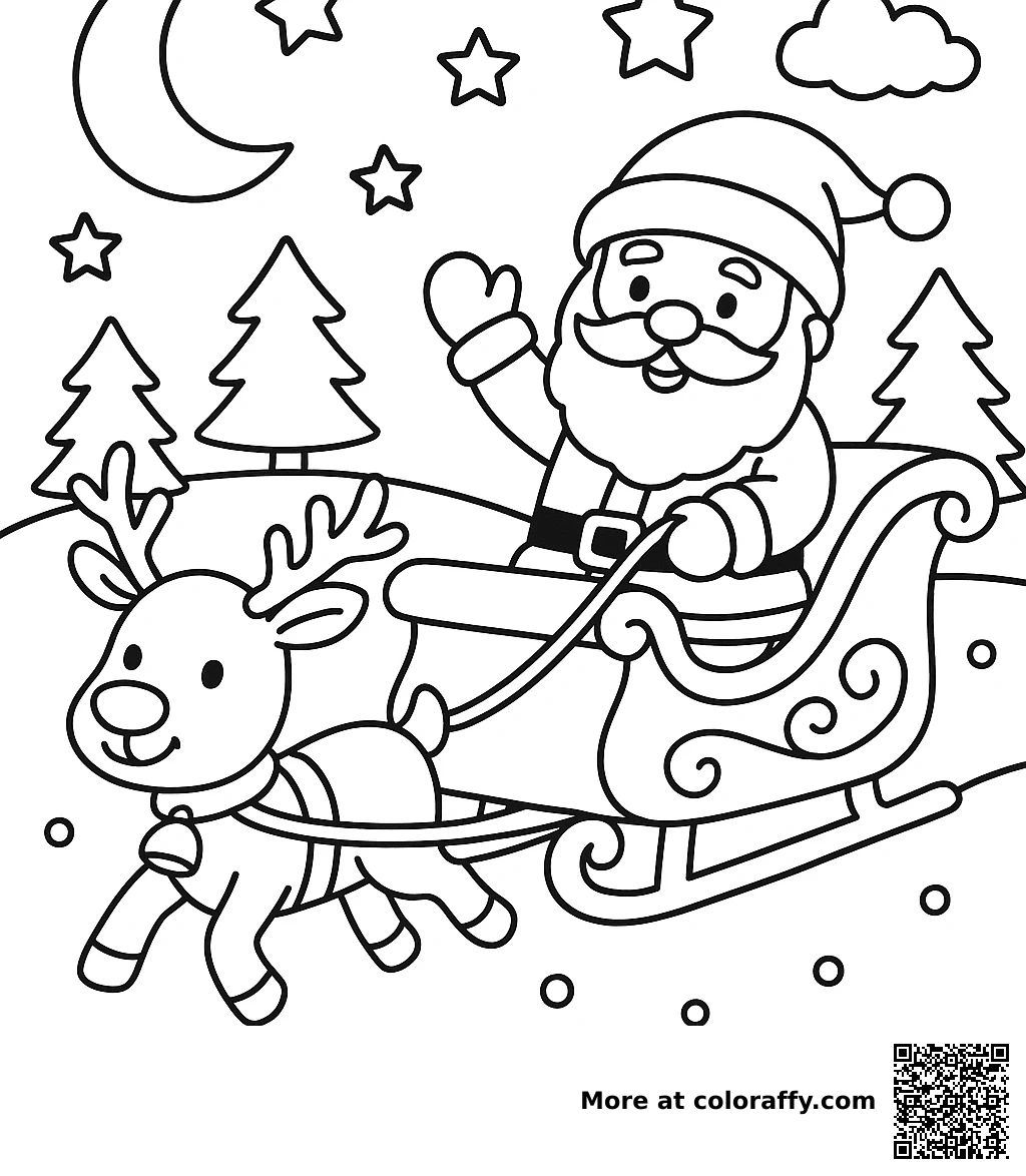 Schlitten des Weihnachtsmanns