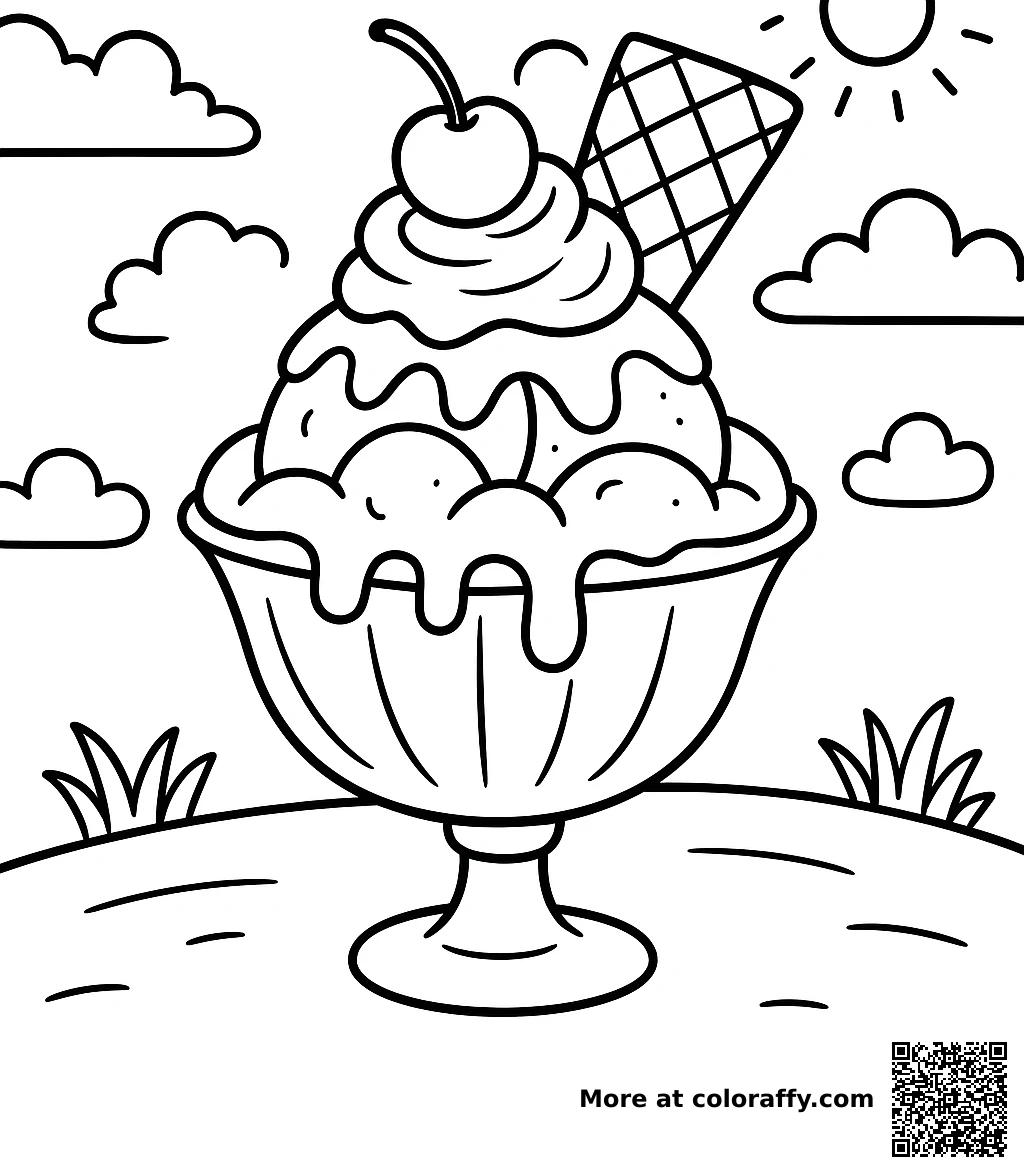 Sundae de Helado