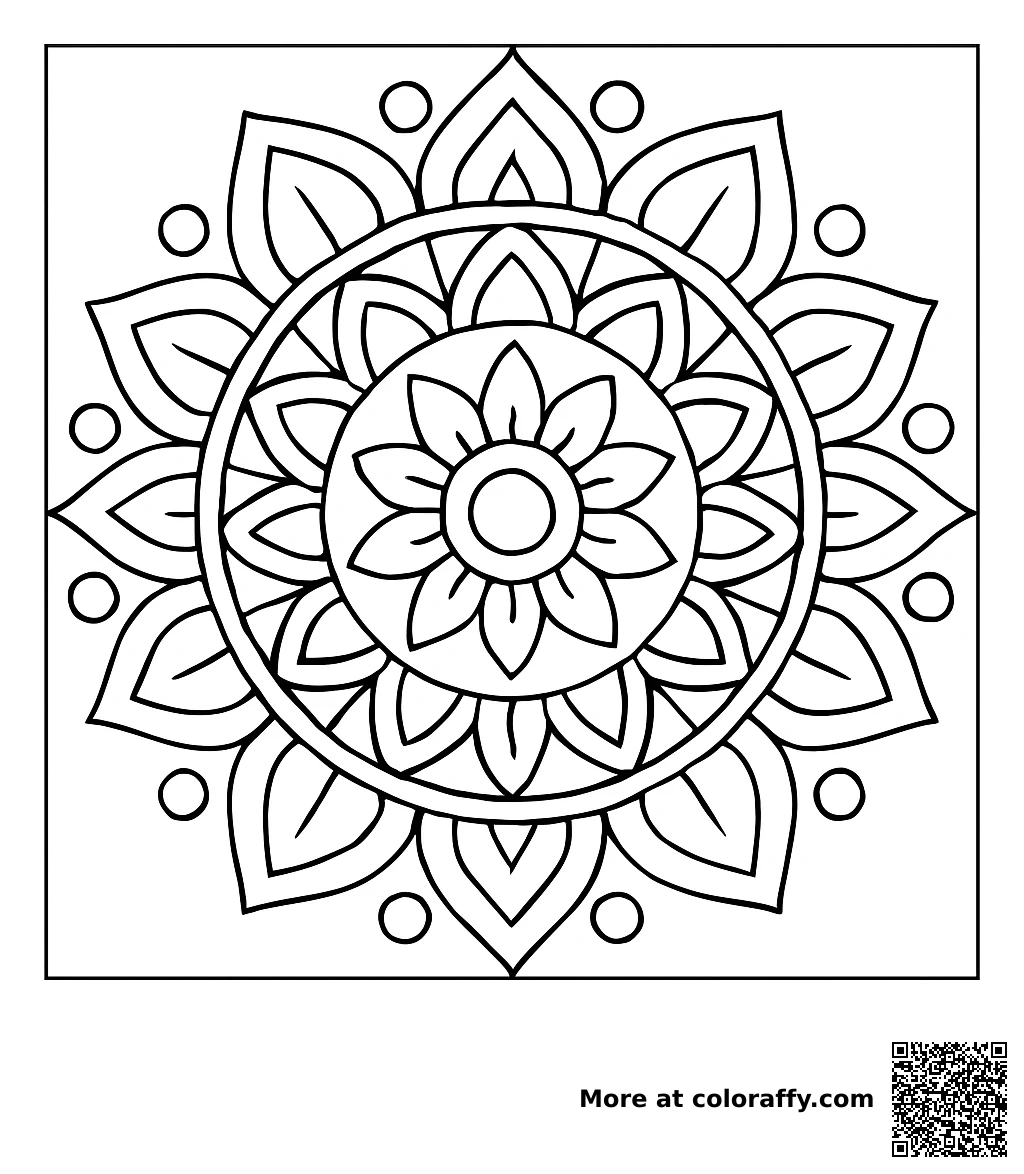 Geometrisches Mandala