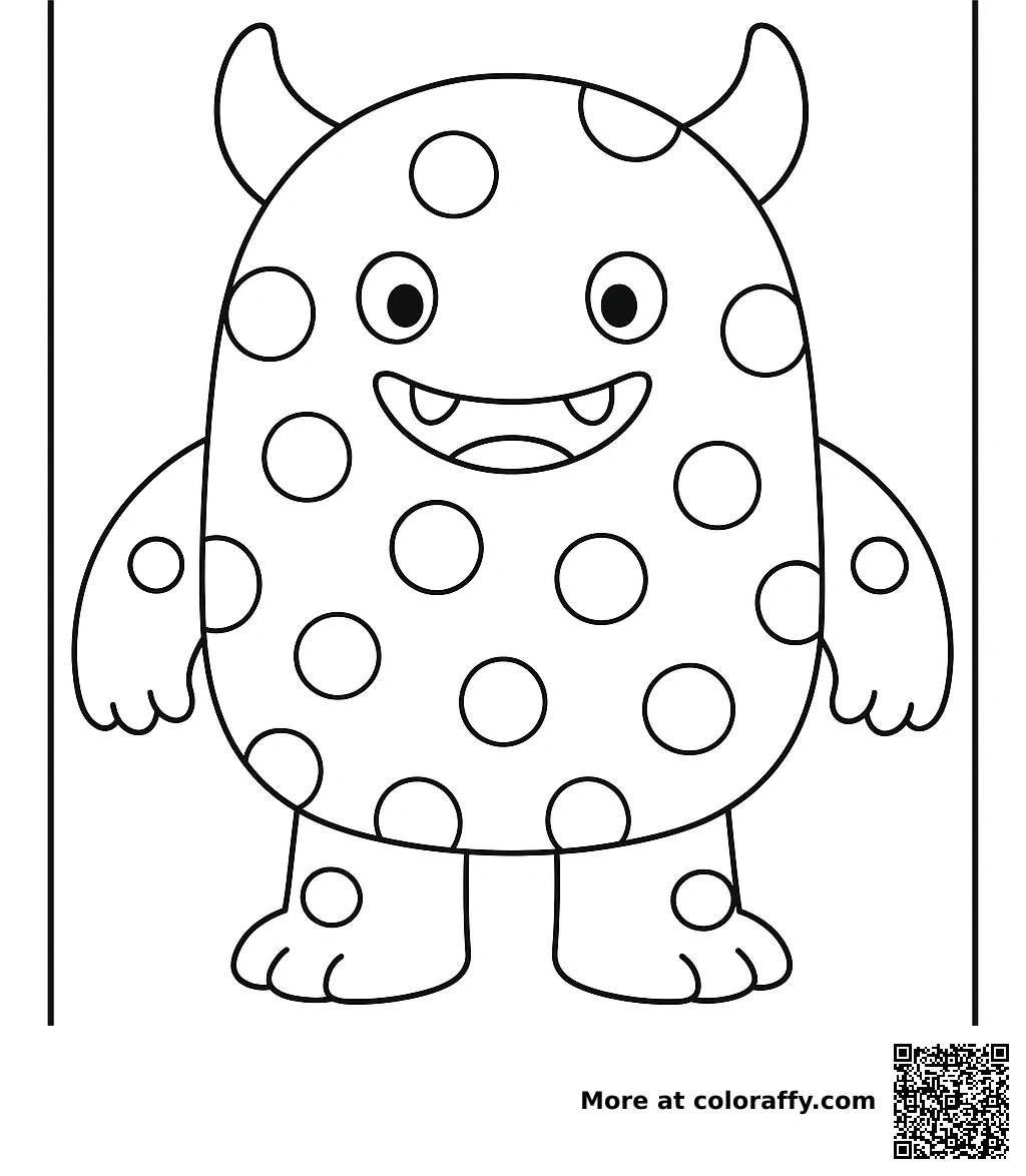 Gepunktetes Monster
