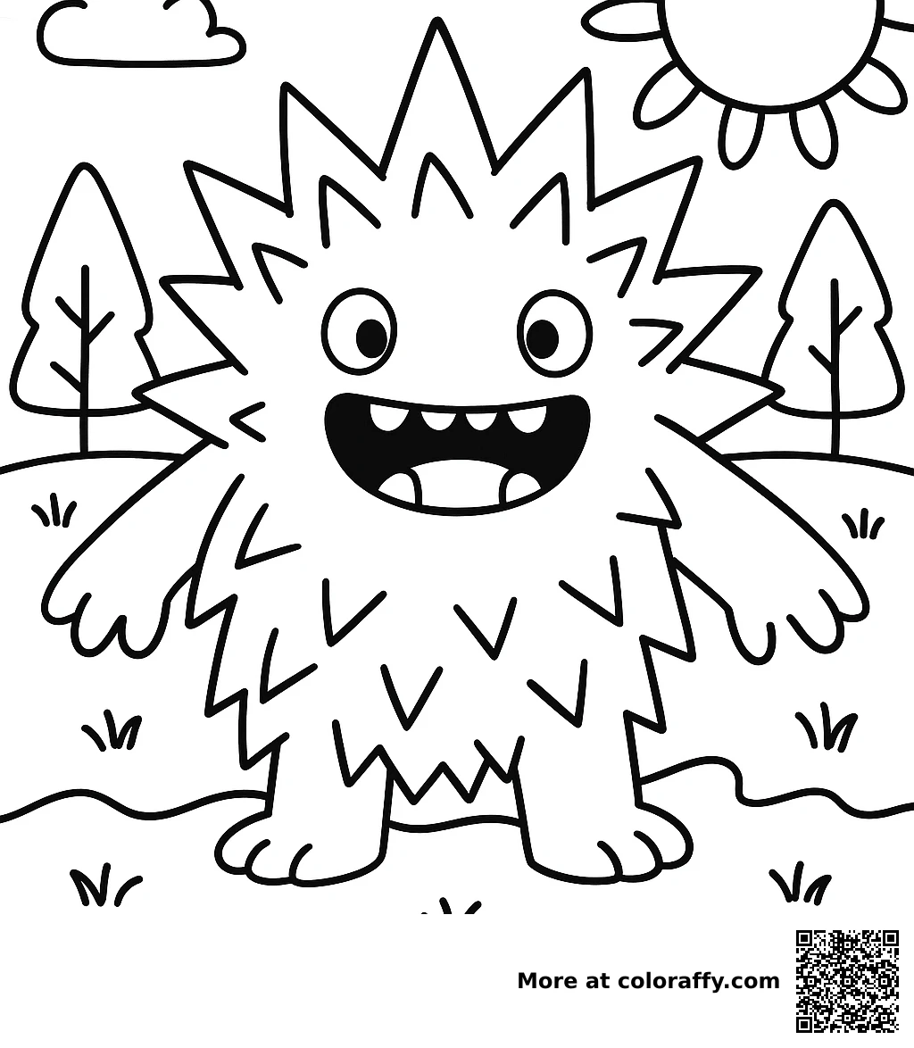 Stacheliges Monster