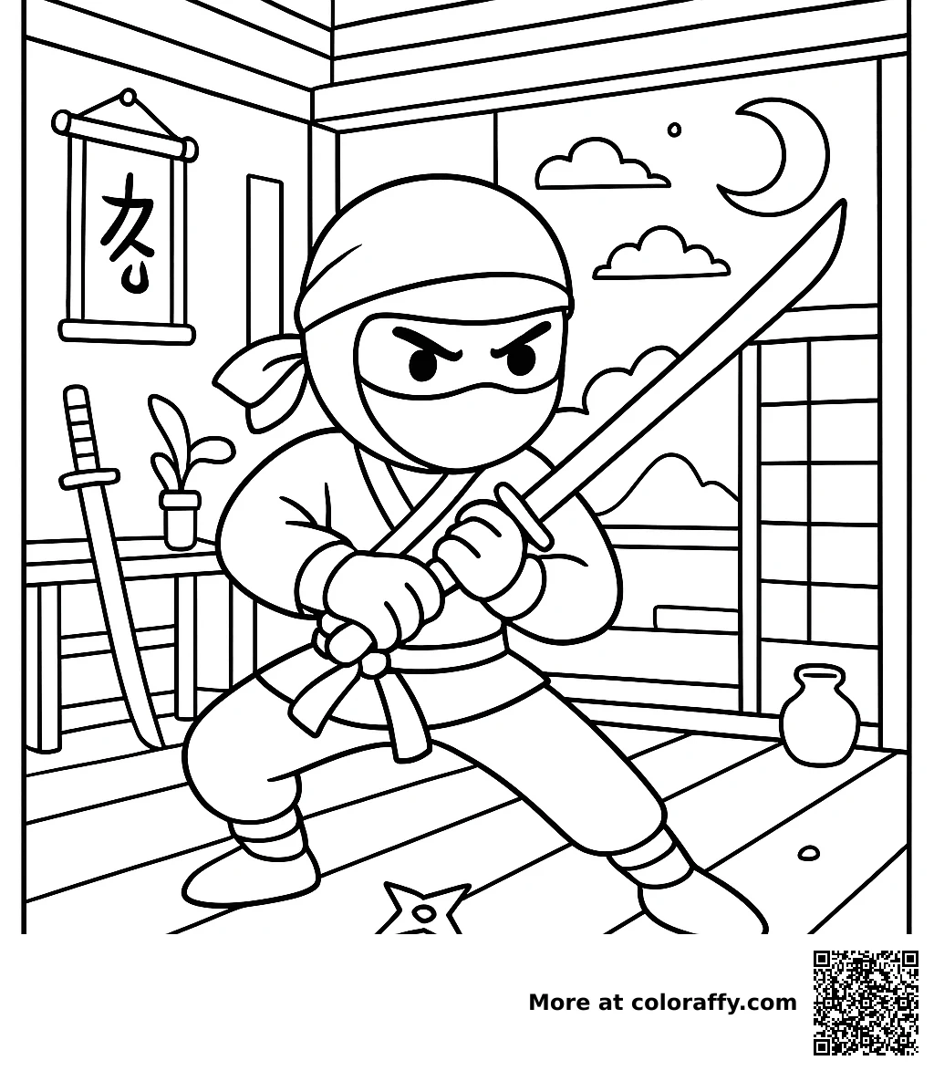 Ninja en el Dojo