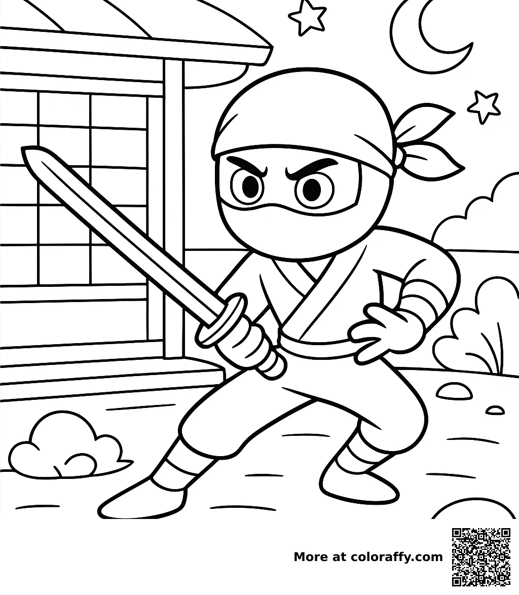 Ninja con Espada