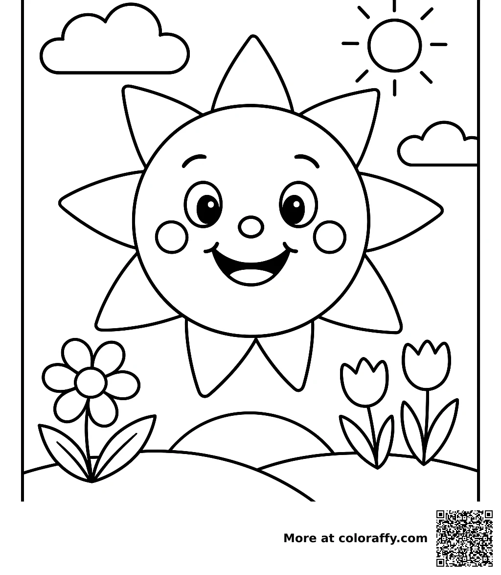 Lächelnde Sonne