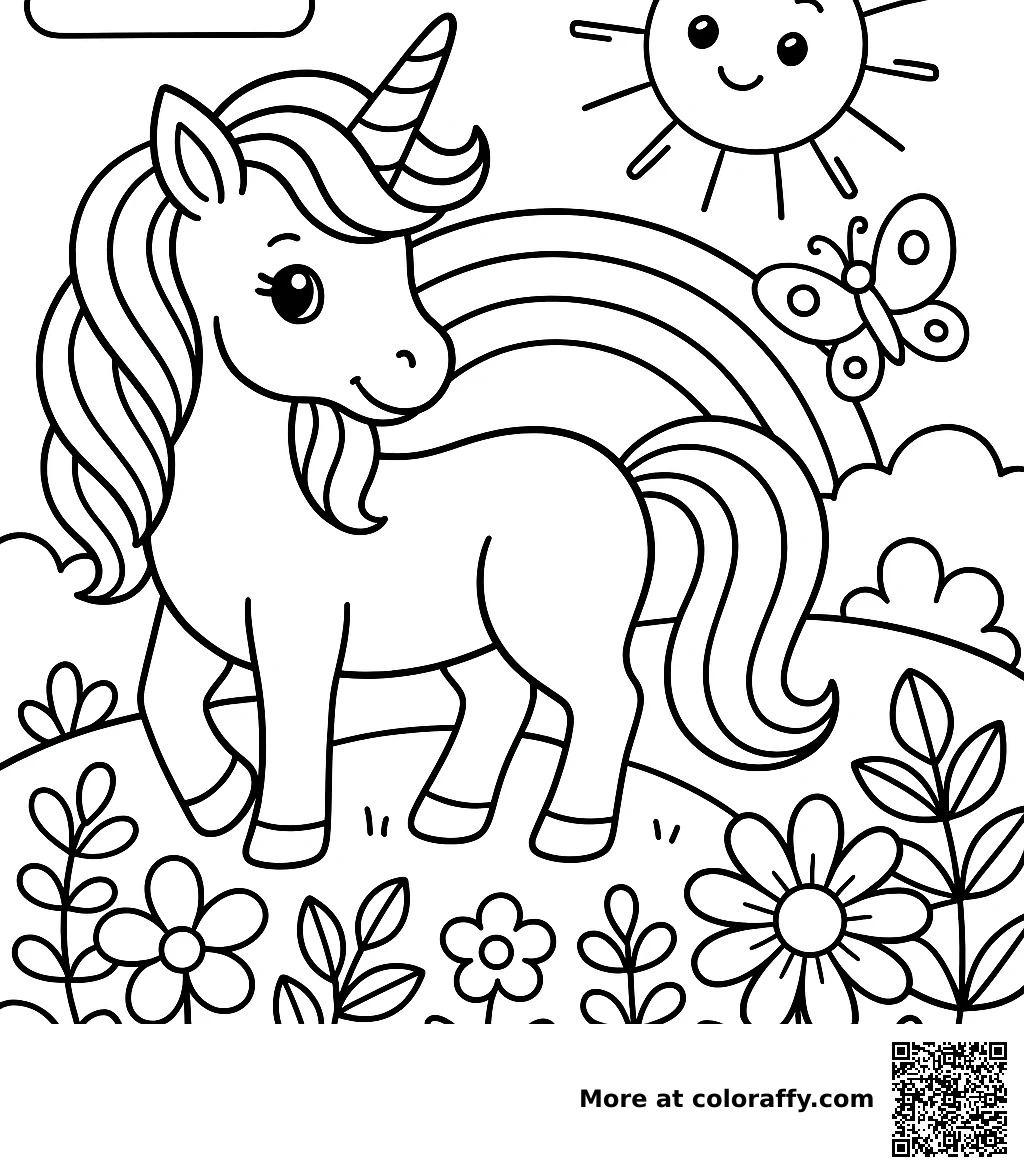 Unicornio Detallado