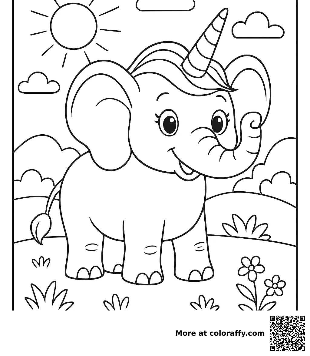 Einhorn-Elefant