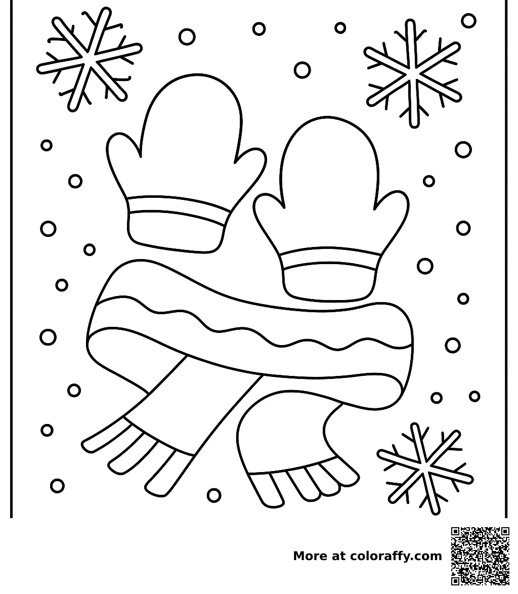 Mittens and Scarf